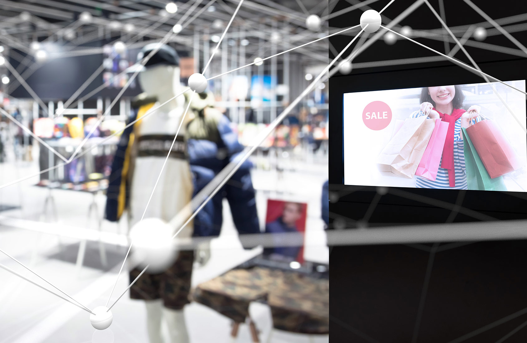 Intelligent Digital Signage in smart retail