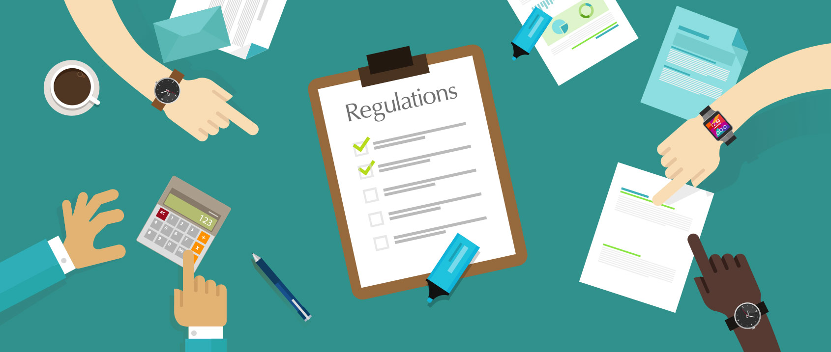 Regulations illustration