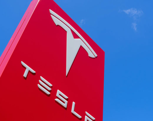 Tesla Factory Sign